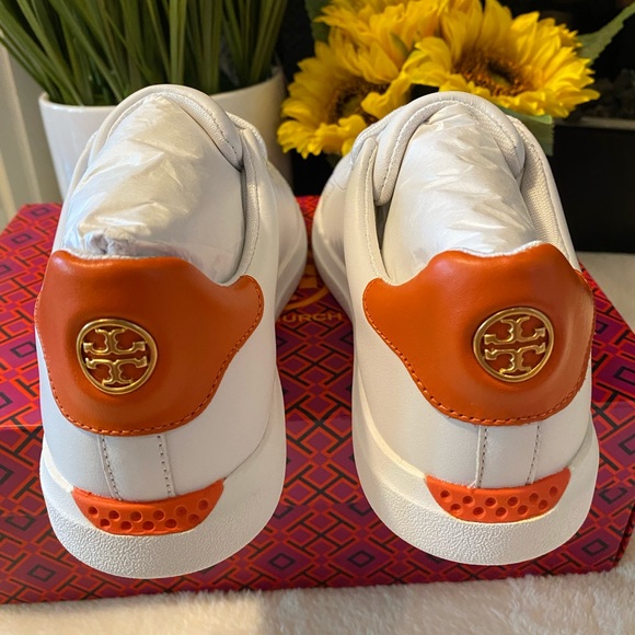 TORY BURCH HOWELL COURT LACE UP SNEAKERS - Picture 4 of 9